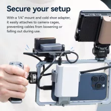 Ulanzi H1 4-in-1 USB-C Media Hub, multimédiás dokkoló, 3db USB-C, 1db HDMI (UL-M033)
