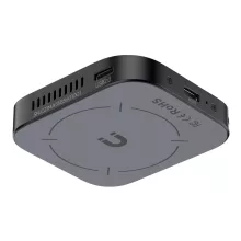 Ulanzi MA55 mágneses alumínium SSD ház aktív hűtéssel, NVMe/SATA meghajtókhoz, USB-C 10 Gbps (UL-M097)