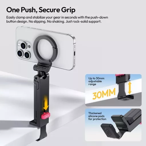 Ulanzi MA88 Magsafe mini állvány, multifunkciós, karabiner (UL-S055)