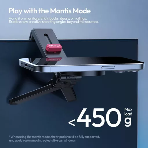 Ulanzi MA88 Magsafe mini állvány, multifunkciós, karabiner (UL-S055)