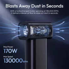 Ulanzi AD02 Storm beépített akkumulátoros porfújó, 130000RPM, fekete (UL-X086)