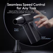 Ulanzi AD02 Storm beépített akkumulátoros porfújó, 130000RPM, fekete (UL-X086)