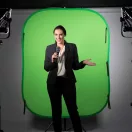 Chroma-Key-Hintergrund