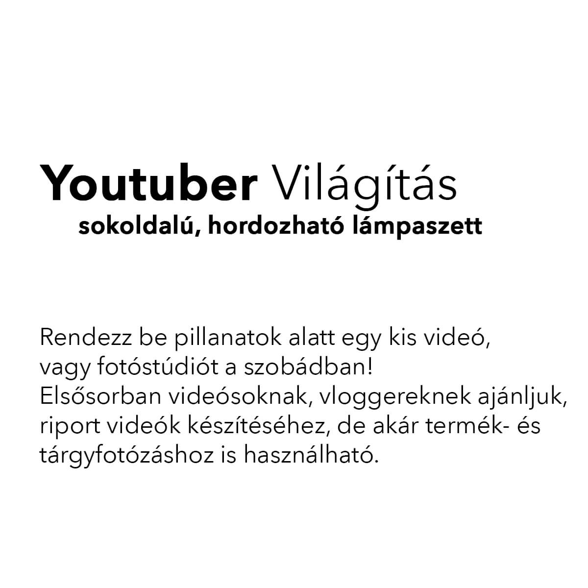 youtuber szett